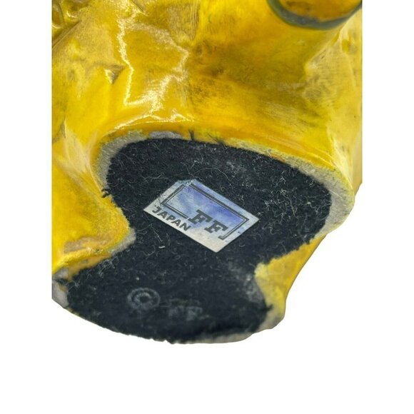 Vintage MCM Fitz & Floyd Paperweight Yellow  Elephant Figurine FF Boho - Picture 7 of 7